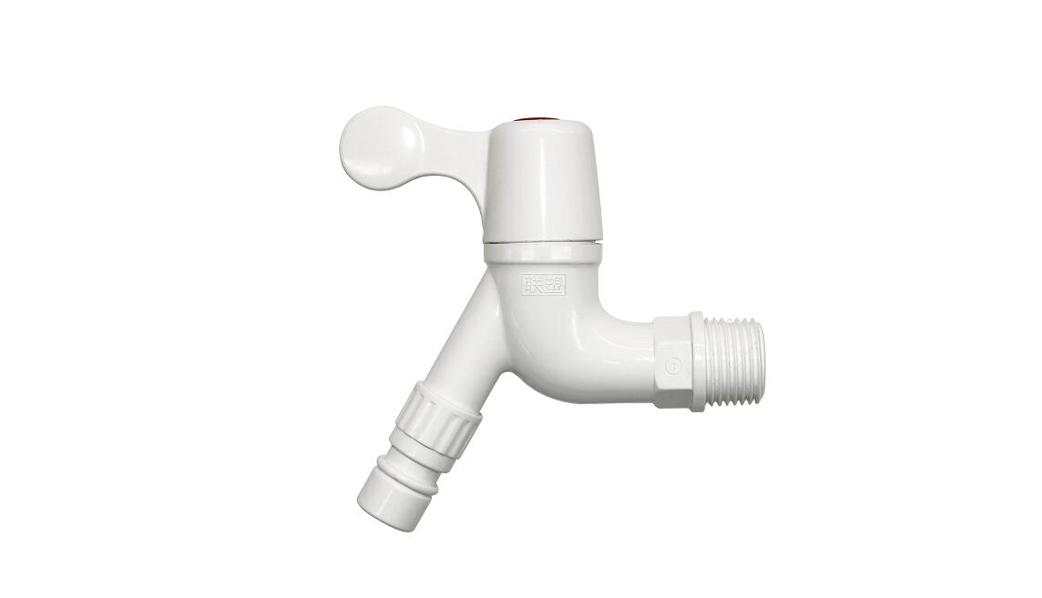 塑膠(PVC-U)快接洗衣機龍頭 W83106水暖衛(wèi)浴