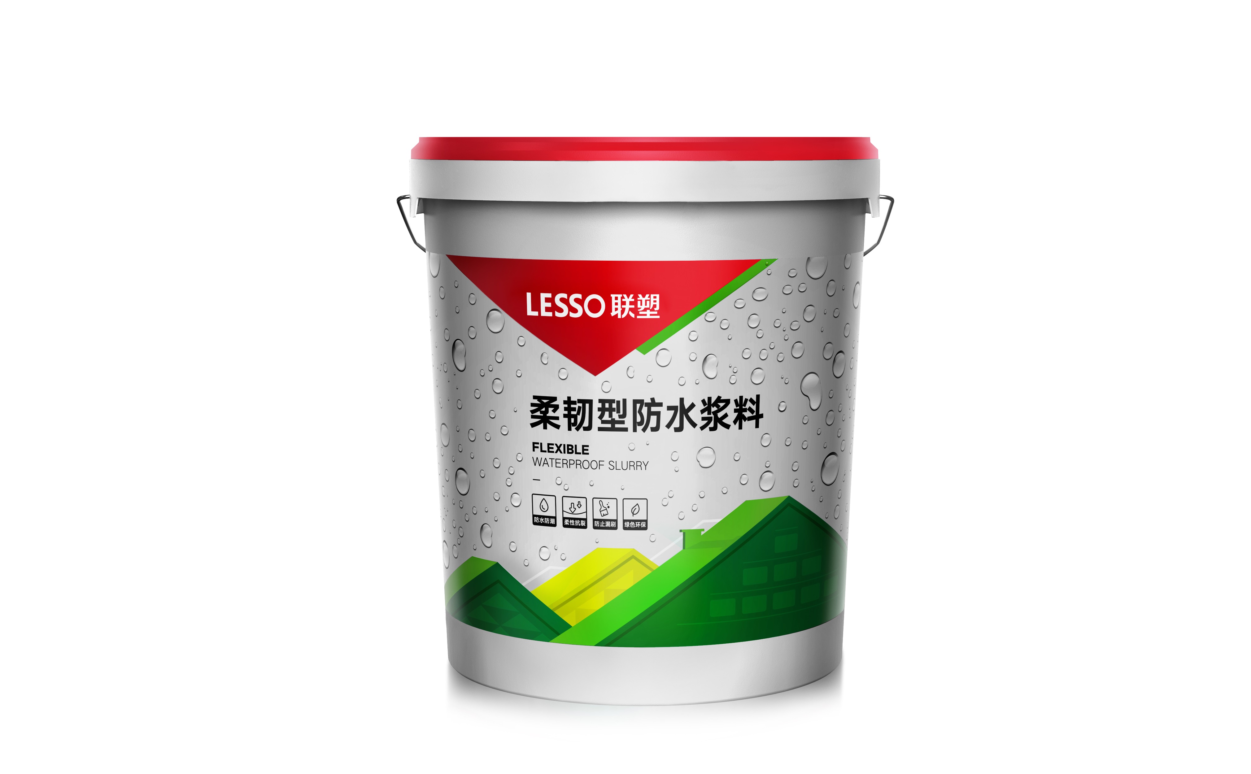 柔韌型防水漿料LS200防水涂料